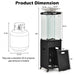 Costway 41,000 BTU Propane Patio Heater with Metal Hood - Majic Backyard