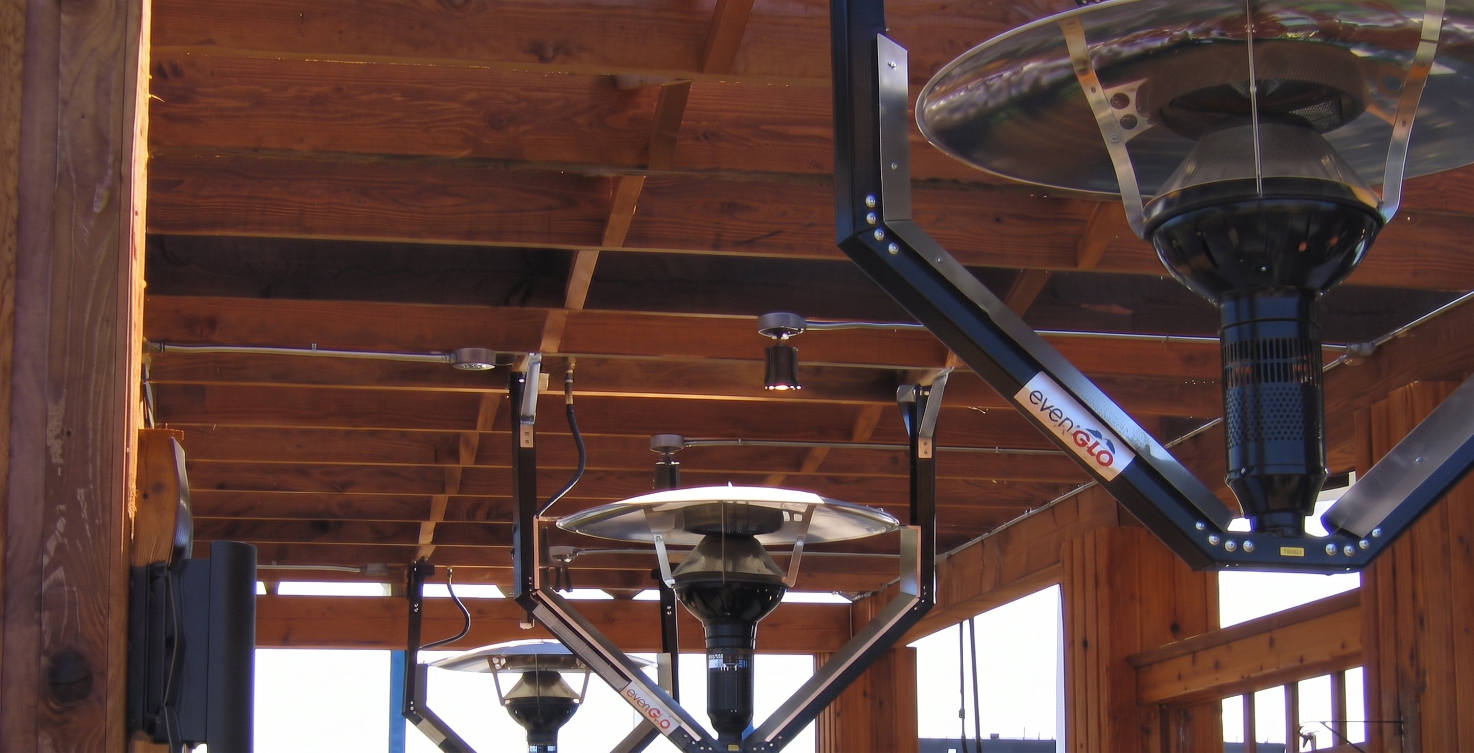 IR Energy EvenGLO GA301H Luxury Hanging Gas Patio Heater