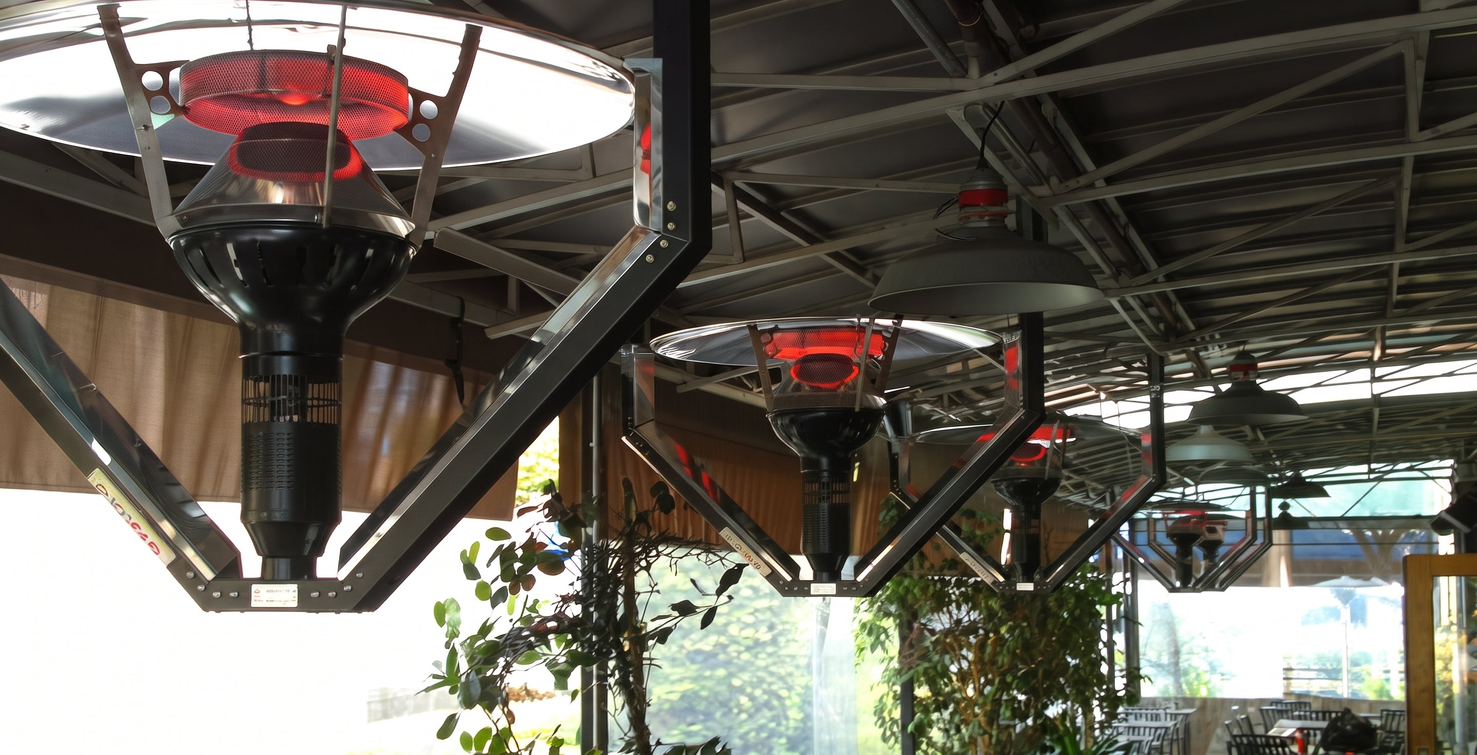 IR Energy EvenGLO GA301H Luxury Hanging Gas Patio Heater