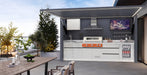 AFA A-Max Luxury Lift-Up Outdoor Kitchen Pod | 304 Stainless Steel BBQ Station - Majic Backyard