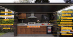 AFA A-Ultra Luxury Lift-Up Outdoor Kitchen Pod | 304 Stainless Steel BBQ Station - Majic Backyard