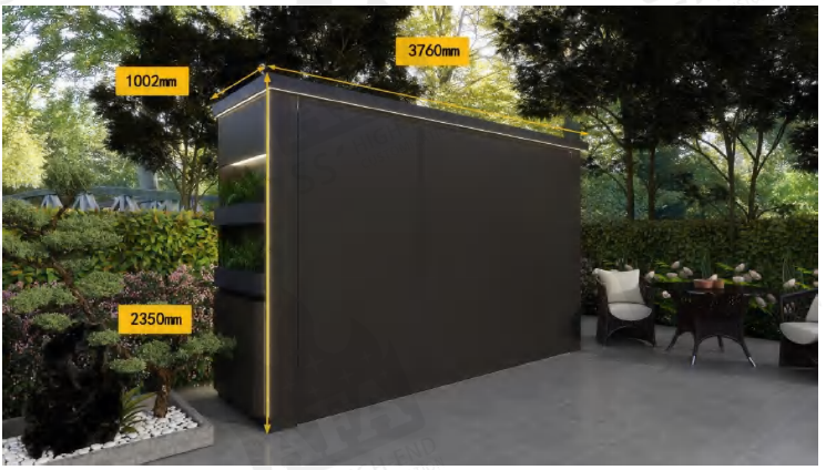 AFA A-Ultra Luxury Lift-Up Outdoor Kitchen Pod | 304 Stainless Steel BBQ Station