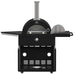 Forno All’Aperto 99,600 BTU Outdoor Kitchen, 5 Burners, Infrared Burners, Side Burner, Black Sintered Stone Countertops, Gas Pizza Oven, Sink Module, Bar & Beverage Center - Majic Backyard