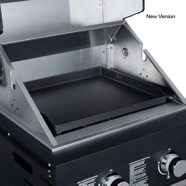 Forno All’Aperto 99,600 BTU Outdoor Kitchen, 5 Burners, Infrared Burners, Side Burner, Black Sintered Stone Countertops, Gas Pizza Oven, Sink Module, Bar & Beverage Center - Majic Backyard