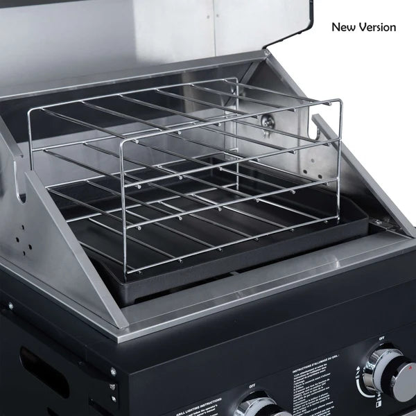 Forno All’Aperto 99,600 BTU Outdoor Kitchen, 5 Burners, Infrared Burners, Side Burner, Black Sintered Stone Countertops, Gas Pizza Oven, Sink Module, Bar & Beverage Center - Majic Backyard