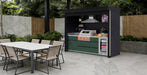 AFA B-Plus Luxury Roller Shutter Outdoor Kitchen Pod | 304 Stainless Steel BBQ Station - Majic Backyard
