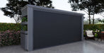 AFA C-Ultra Luxury Roller Blind Outdoor Kitchen Pod | 304 Stainless Steel BBQ Station - Majic Backyard