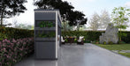 AFA C-Ultra Luxury Roller Blind Outdoor Kitchen Pod | 304 Stainless Steel BBQ Station - Majic Backyard