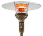 IR Energy EvenGLO Model GA301U Luxury Fixed Propane or Natural Gas Patio Heater - Majic Backyard