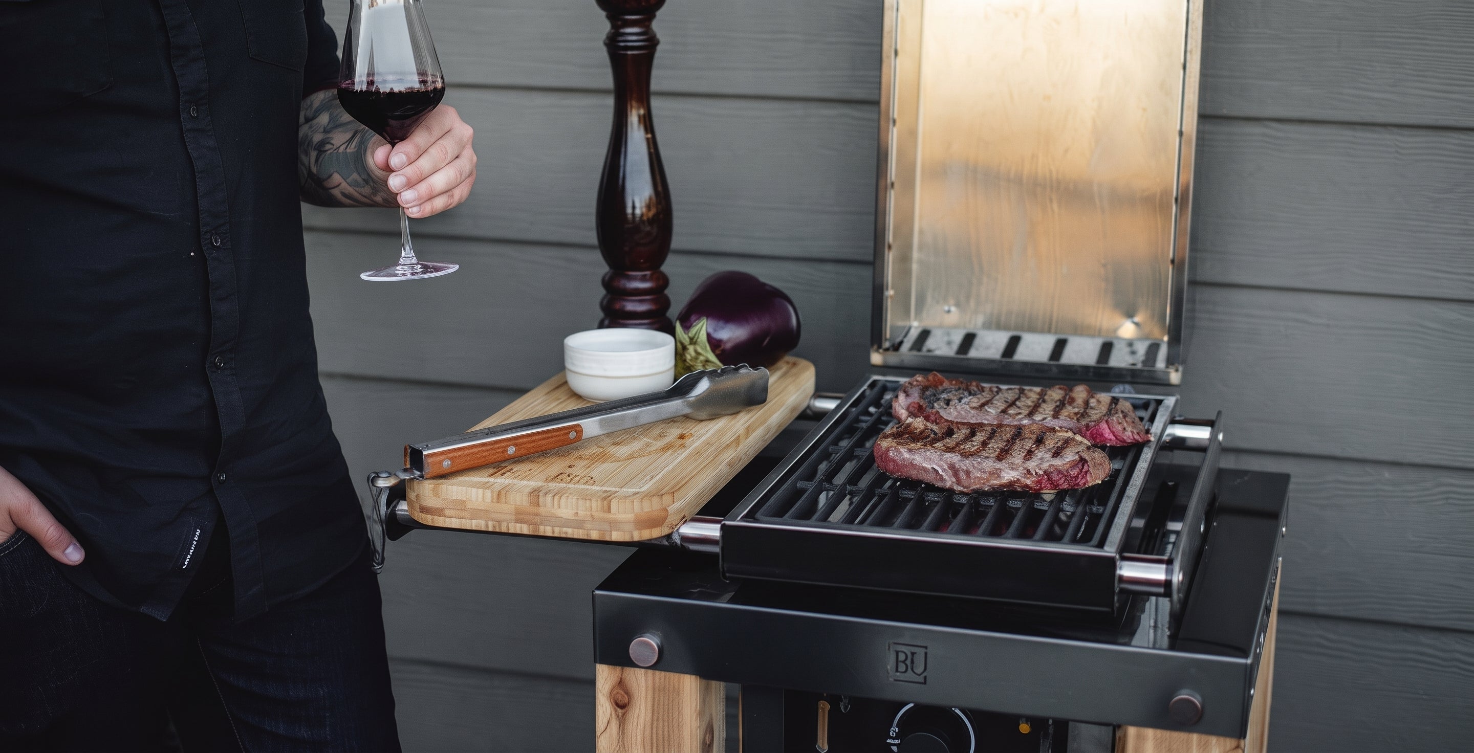 Black Earth Element 12 Portable Gas Grill | Premium Outdoor Cooking