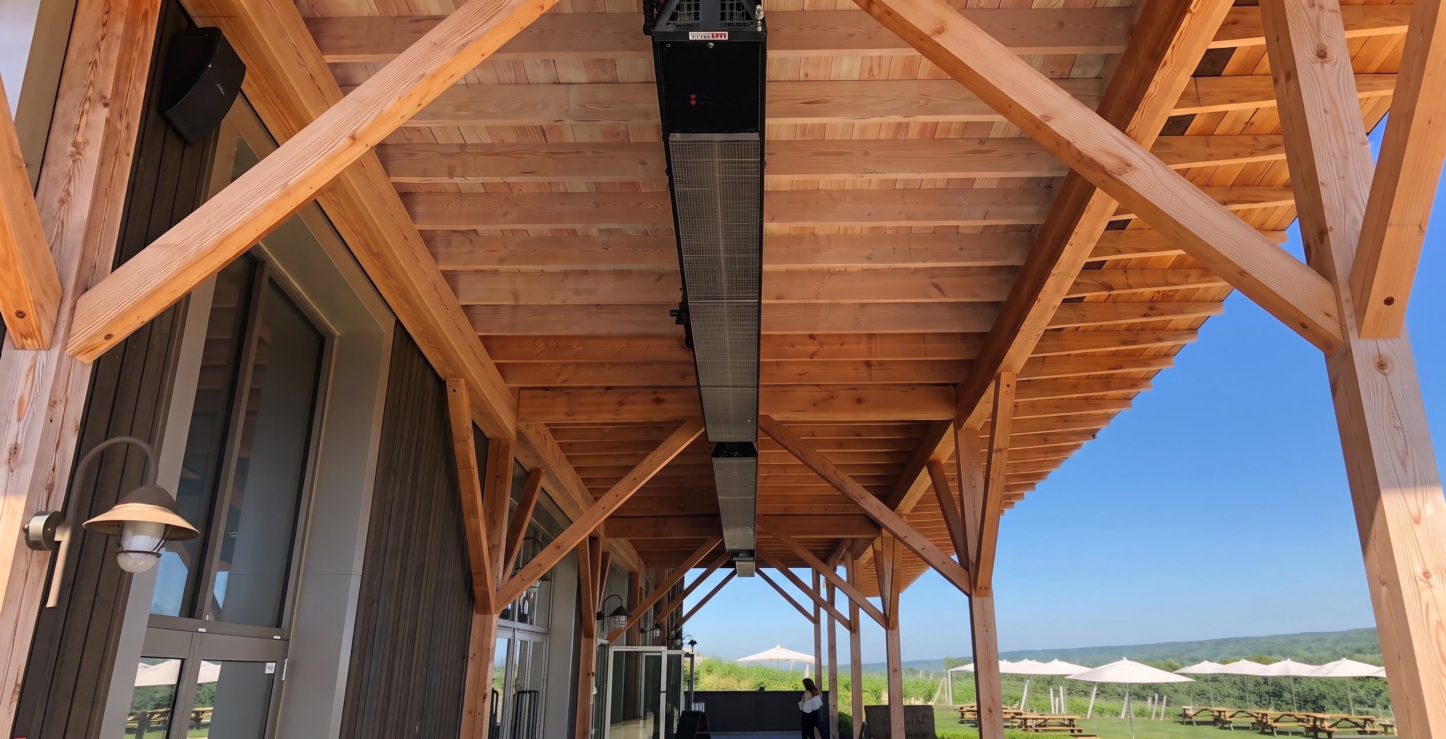 IR Energy EvenTube ETSV40 9ft Luxury Vented Indoor/Outdoor Heater