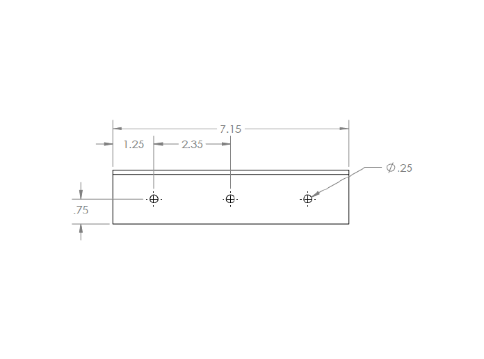 evenTube ETS Ceiling Bracket Kit for ETS 40, ETS 50 & ETS 60 Heaters - Black