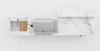 Forno Rimini Outdoor Kitchen: 30" BBQ 62,600 BTU, 4.8 cu.ft. Refrigerators, White Countertops SKU:FODKT2575WHT - Majic Backyard
