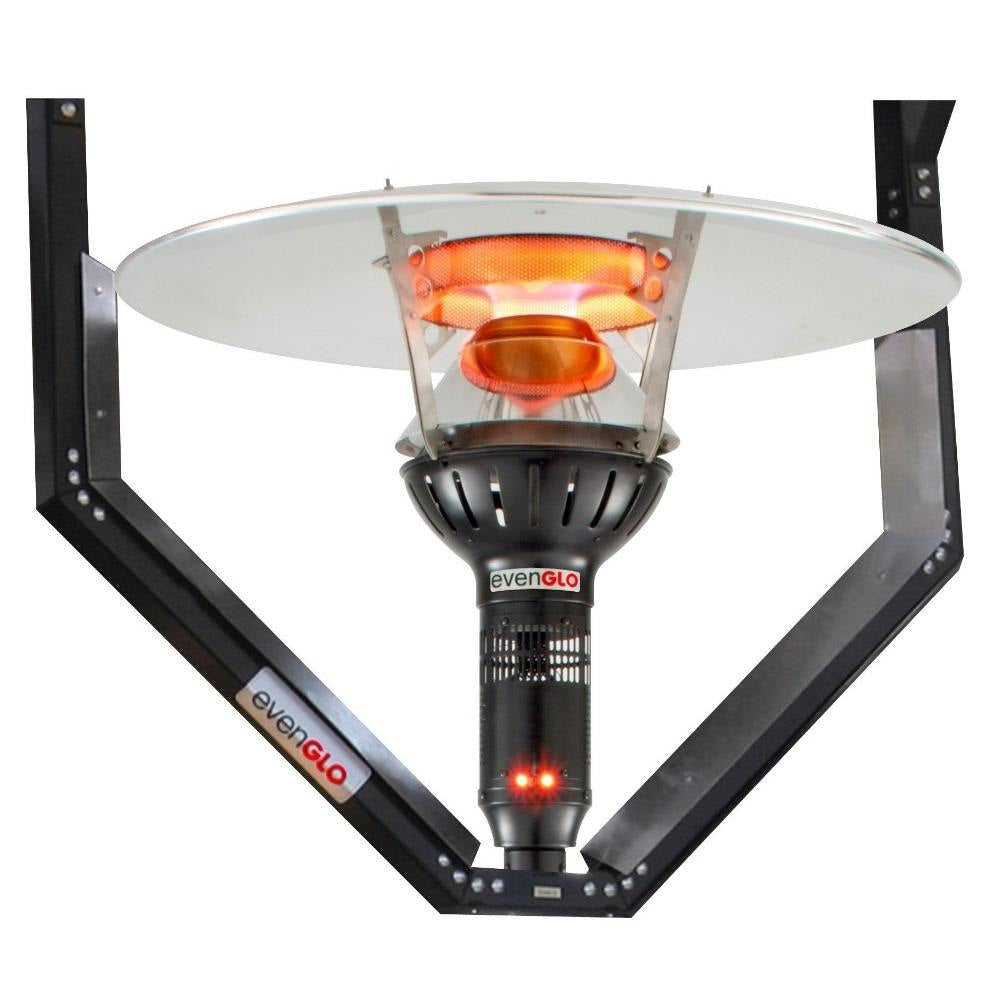 IR Energy EvenGLO Model GA301H Luxury Hanging Propane or Natural Gas Patio Heater - Majic Backyard