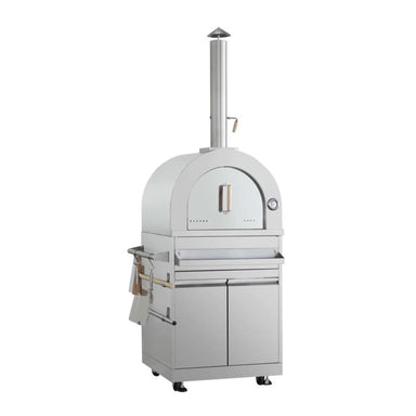 Thor Wood Fired Stainless Steel Outdoor Pizza Oven with Cabinet MK07SS304 - Majic Backyard