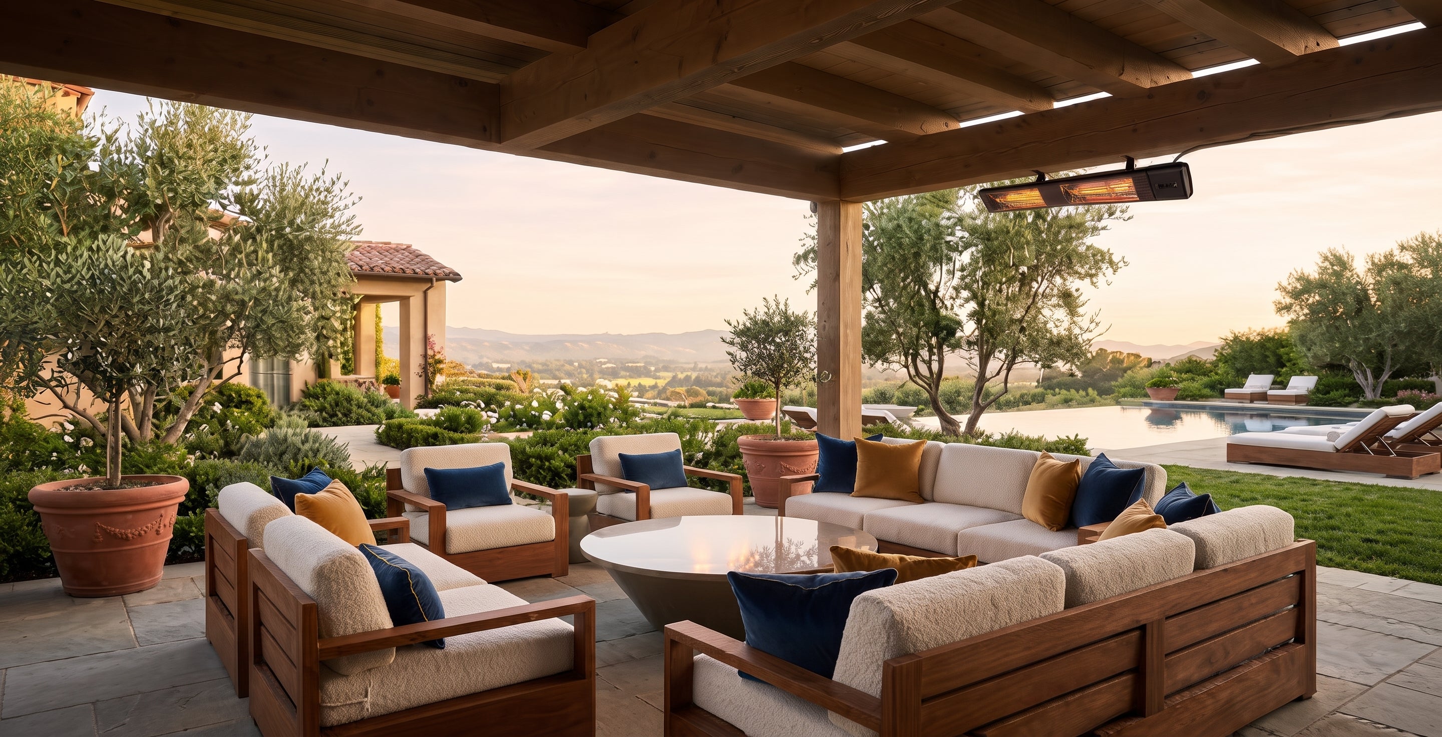 IR Energy MWave Luxury Outdoor Heater - Majic Backyard