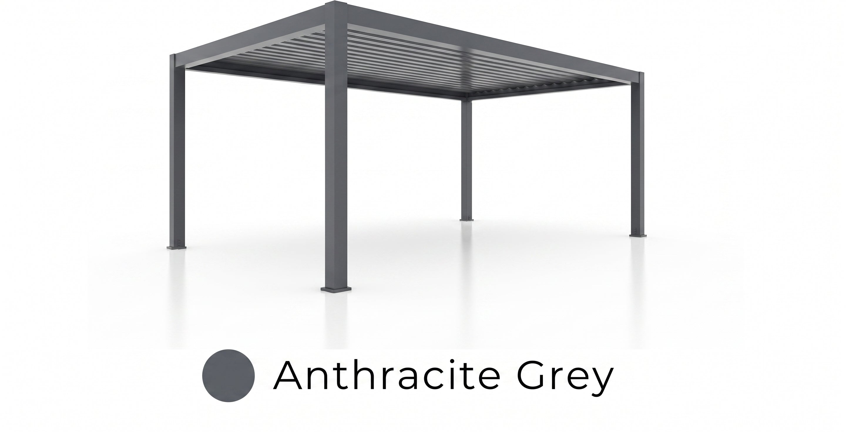 AlunoTec Palora P4 Aluminum Louvered Pergola | Motorized & Manual Luxury Patio Cover
