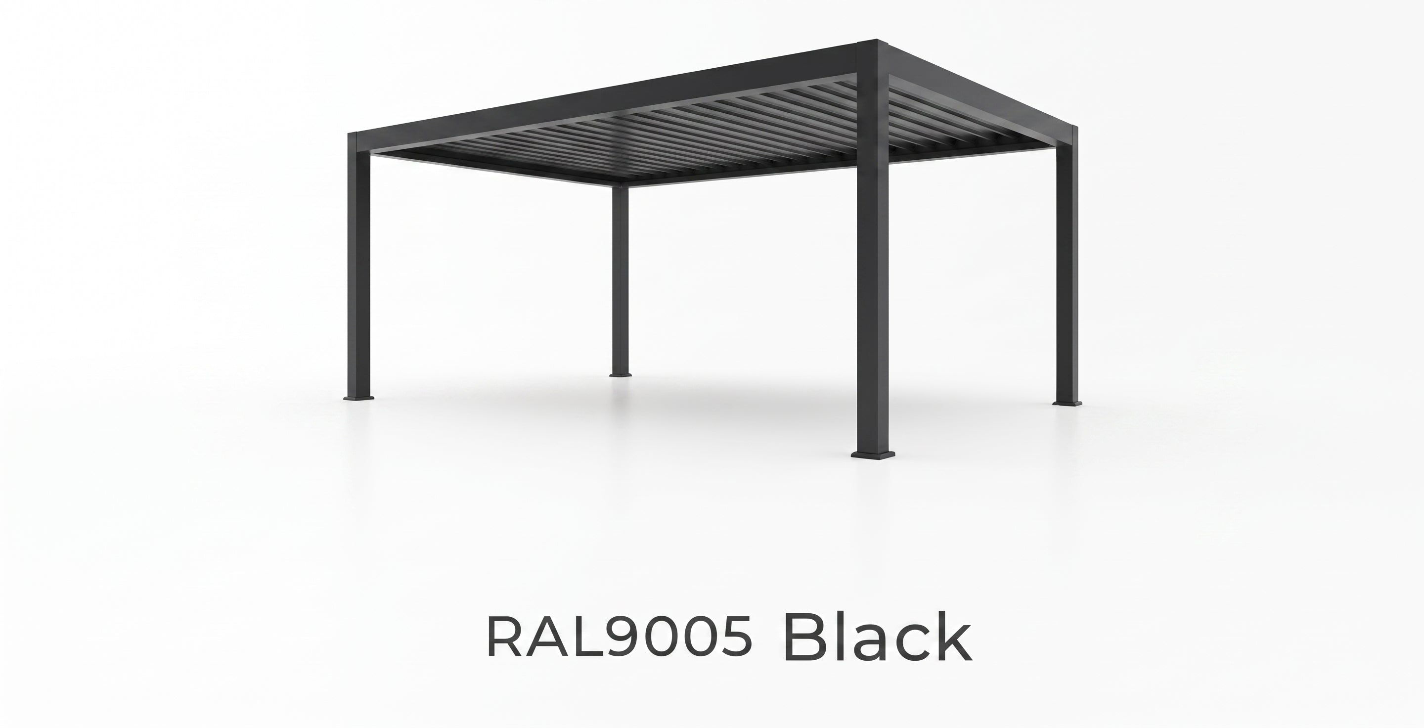 AlunoTec Palora P6 Luxury Motorized Louvered Pergola | Waterproof Aluminum Bioclimatic System